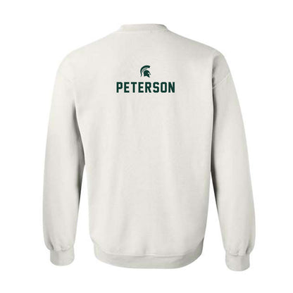 Michigan State - NCAA Women's Rowing : Taylor Peterson - Classic Shersey Crewneck Sweatshirt-1