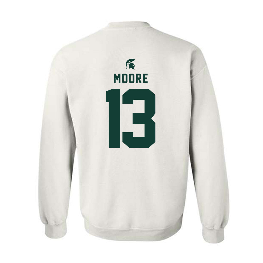 Michigan State - NCAA Women's Volleyball : Aliyah Moore - Classic Shersey Crewneck Sweatshirt-1