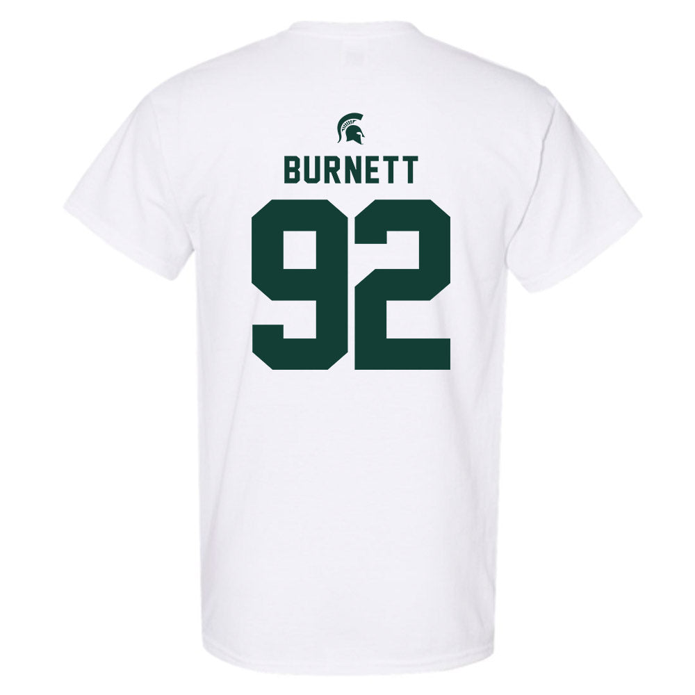 Michigan State - NCAA Football : Kekai Burnett - Classic Shersey T-Shirt-1