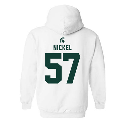 Michigan State - NCAA Football : Mason Nickel - Classic Shersey Hooded Sweatshirt-1