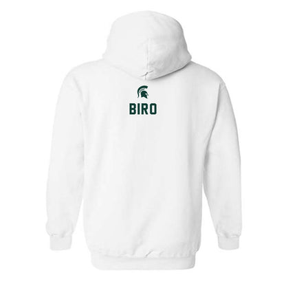 Michigan State - NCAA Women's Gymnastics : Isabel Biro - Classic Shersey Hooded Sweatshirt-1