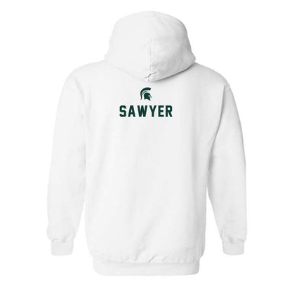 Michigan State - NCAA Women's Gymnastics : Katie Sawyer - Classic Shersey Hooded Sweatshirt-1