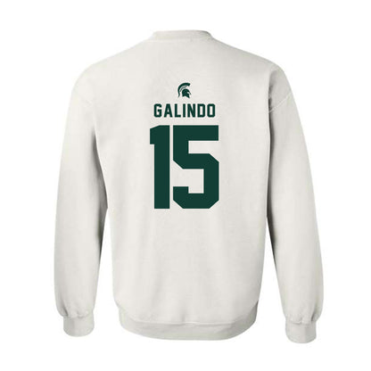 Michigan State - NCAA Softball : Alyssa Galindo - Classic Shersey Crewneck Sweatshirt-1