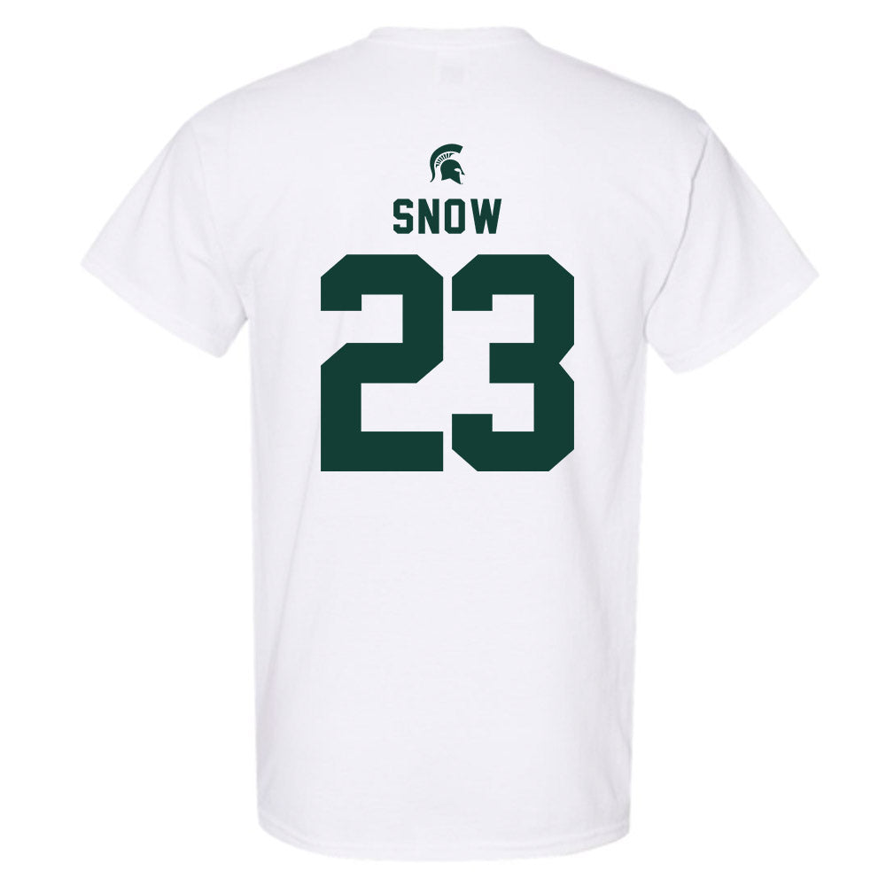 Michigan State - NCAA Football : Darius Snow - Classic Shersey T-Shirt-1