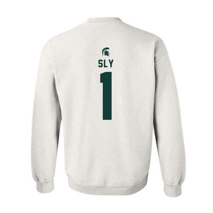 Michigan State - NCAA Men's Soccer : Michael Sly - Classic Shersey Crewneck Sweatshirt-1
