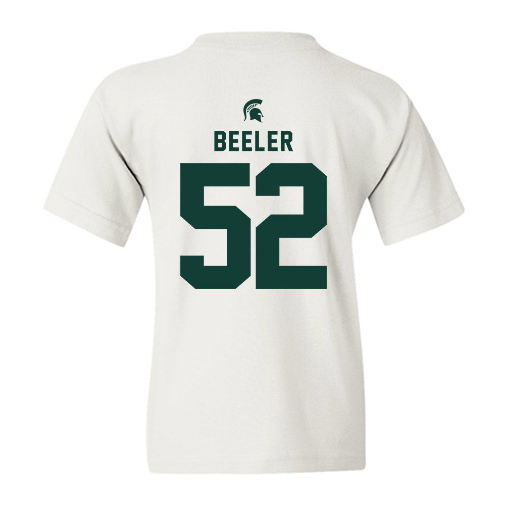 Michigan State - NCAA Football : Mikeshun Beeler - Classic Shersey Youth T-Shirt-1