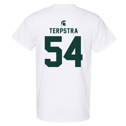 Michigan State - NCAA Football : Cooper Terpstra - Classic Shersey T-Shirt-1