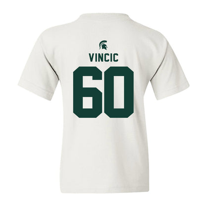 Michigan State - NCAA Football : Luka Vincic - Classic Shersey Youth T-Shirt-1