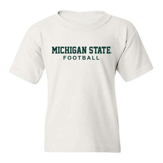 Michigan State - NCAA Football : Mason Nickel - Classic Shersey Youth T-Shirt-0