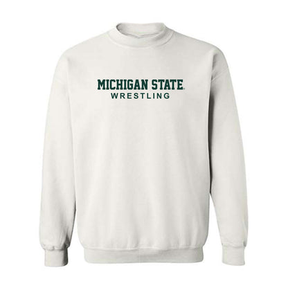 Michigan State - NCAA Wrestling : Chase Saldate - Classic Shersey Crewneck Sweatshirt-0