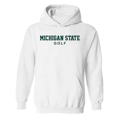 Michigan State - NCAA Men's Golf : Ashton McCulloch - Classic Shersey Hooded Sweatshirt-0