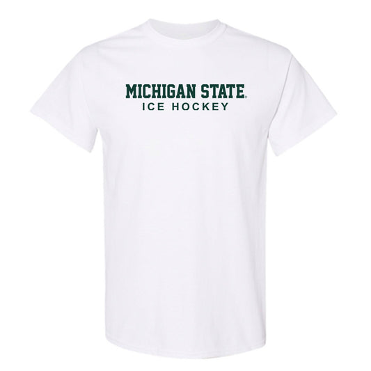 Michigan State - NCAA Men's Ice Hockey : Luca Di Pasquo - Classic Shersey T-Shirt-0