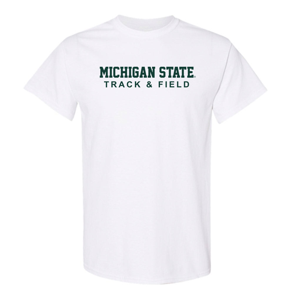 Michigan State - NCAA Men's Ice Hockey : Heath Baldwin - Classic Shersey T-Shirt-0