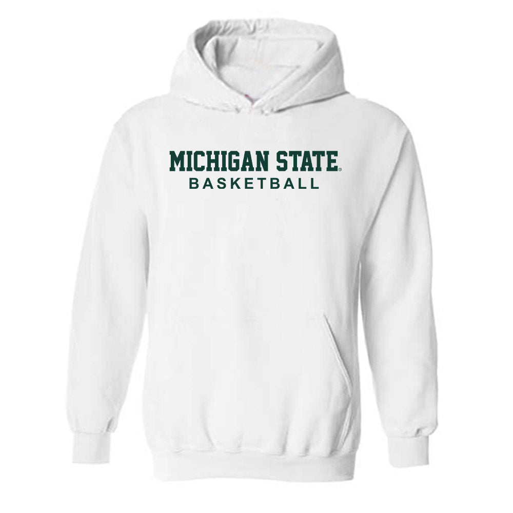 Michigan State - NCAA Men's Basketball : Szymon Zapala - Classic Shersey Hooded Sweatshirt