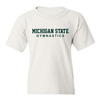 Michigan State - NCAA Women's Gymnastics : Isabel Biro - Classic Shersey Youth T-Shirt-0