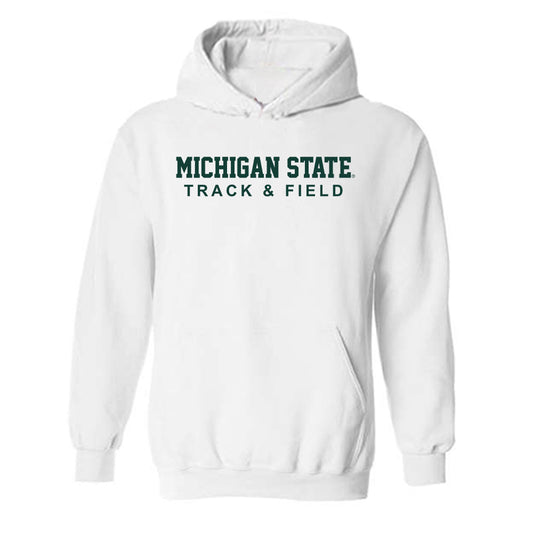 Michigan State - NCAA Women's Track & Field : Kelis Young-Hunter - Classic Shersey Hooded Sweatshirt-0