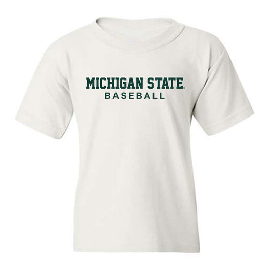Michigan State - NCAA Baseball : Josh Klug - Classic Shersey Youth T-Shirt-0