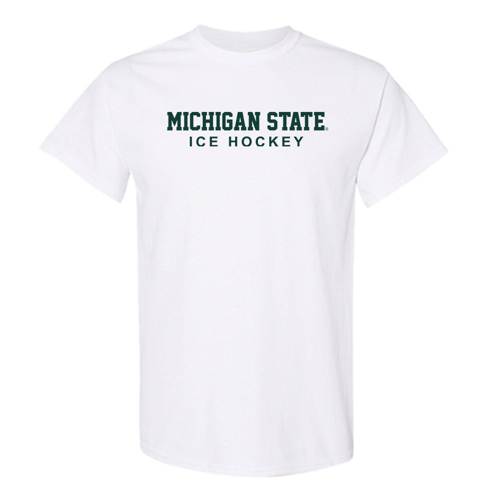 Michigan State - NCAA Men's Ice Hockey : Ryker Lee - Classic Shersey T-Shirt-0