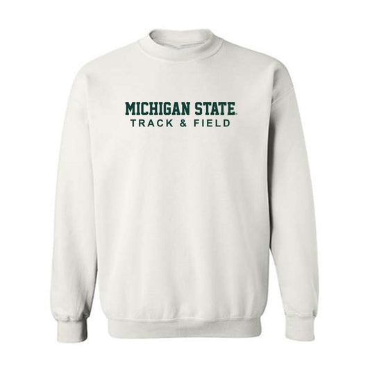 Michigan State - NCAA Women's Track & Field : Anyssa Hall - Classic Shersey Crewneck Sweatshirt-0