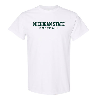 Michigan State - NCAA Softball : Hannah Herman - Classic Shersey T-Shirt-0