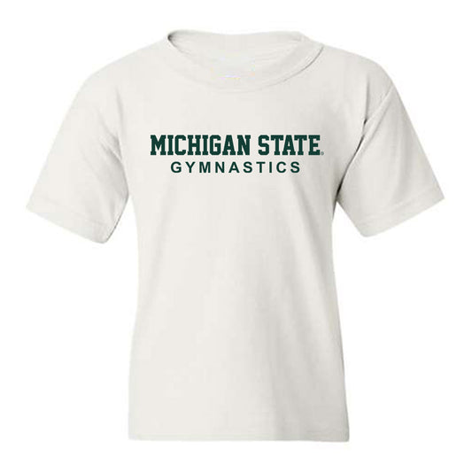 Michigan State - NCAA Women's Gymnastics : Elle Beaufait - Classic Shersey Youth T-Shirt-0