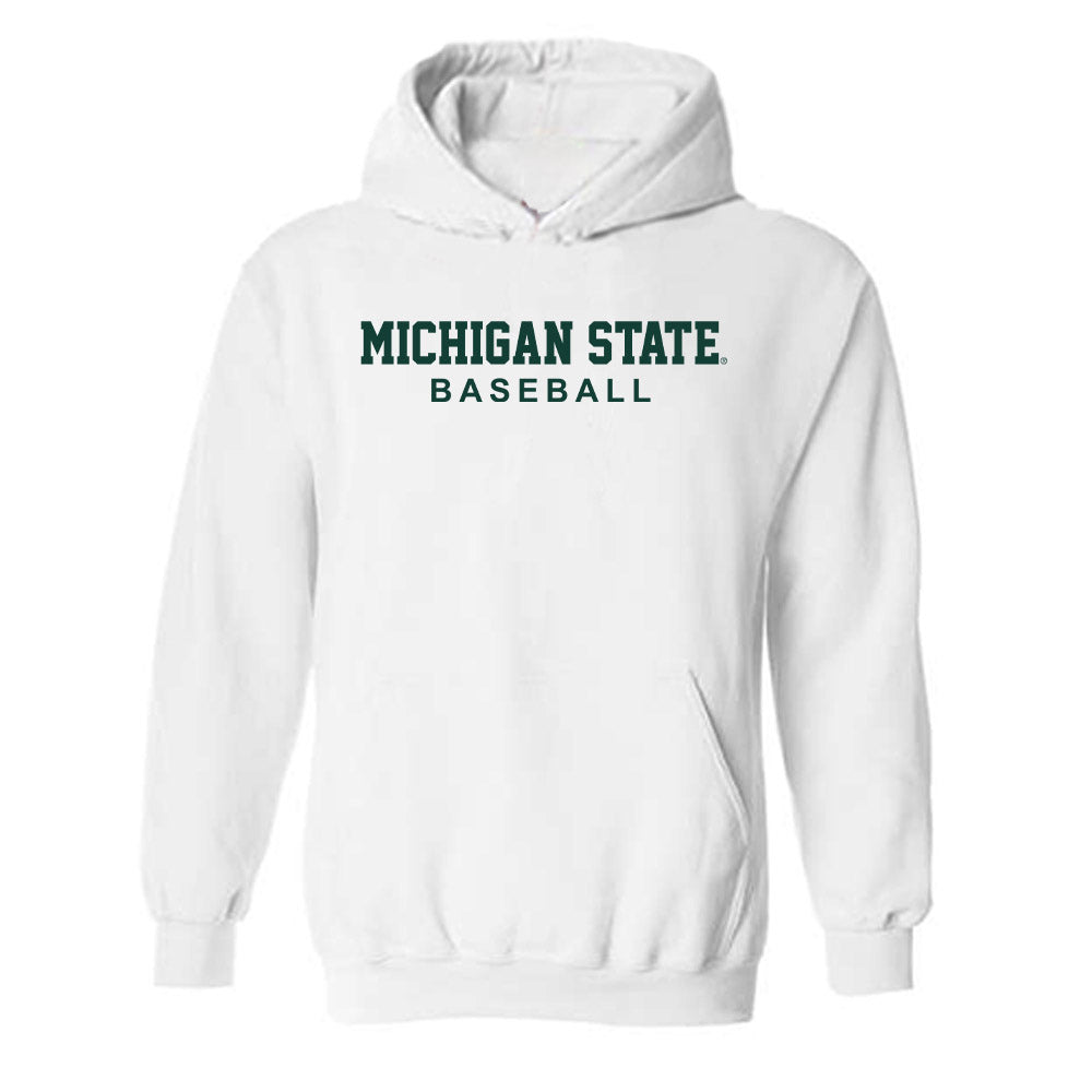 Michigan State - NCAA Baseball : Isaac Sturgess - Classic Shersey Hooded Sweatshirt-0
