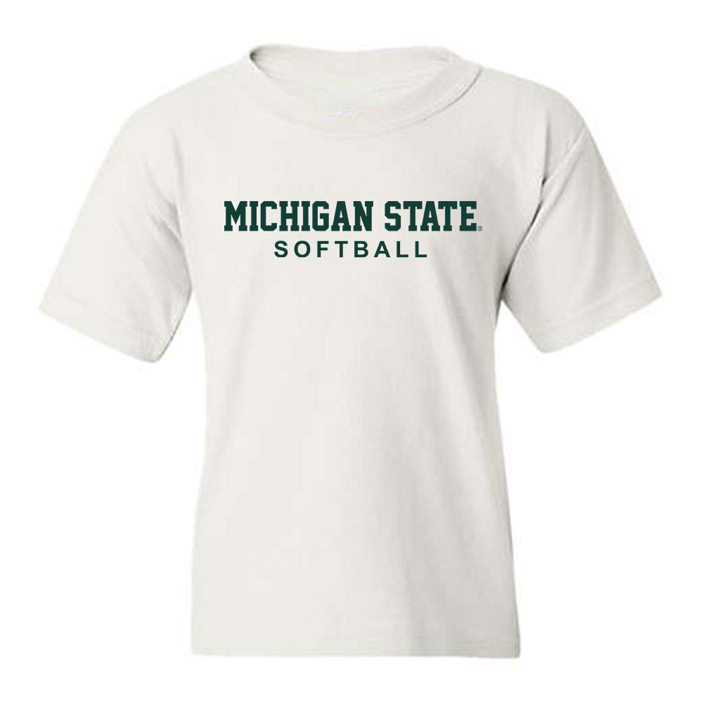 Michigan State - NCAA Softball : Hailey Bila - Classic Shersey Youth T-Shirt-0