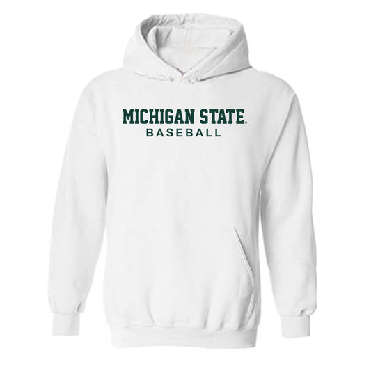 Michigan State - NCAA Baseball : Gannon Grundman - Classic Shersey Hooded Sweatshirt-0