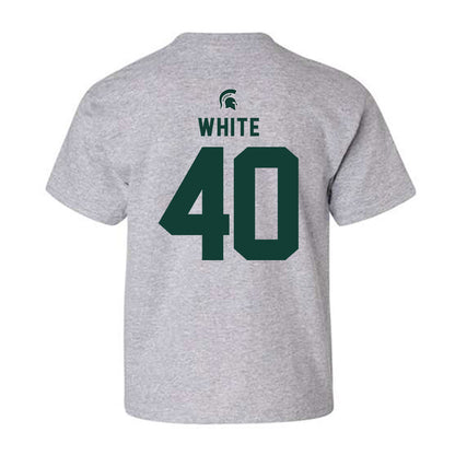 Michigan State - NCAA Football : DeJae White - Generic Shersey Youth T-Shirt-1