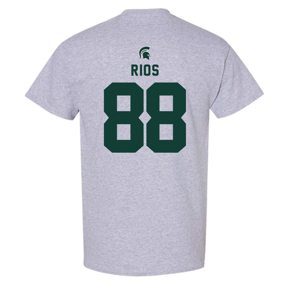 Michigan State - NCAA Football : Kai Rios - Generic Shersey T-Shirt-1