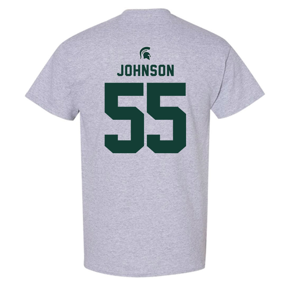 Michigan State - NCAA Football : Rakeem Johnson - Generic Shersey T-Shirt-1