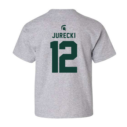 Michigan State - NCAA Men's Ice Hockey : Griffin Jurecki - Generic Shersey Youth T-Shirt-1