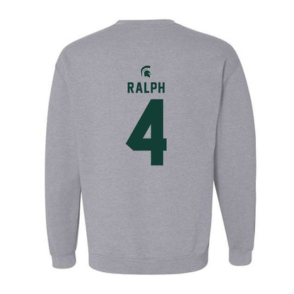 Michigan State - NCAA Men's Ice Hockey : Colin Ralph - Generic Shersey Crewneck Sweatshirt-1