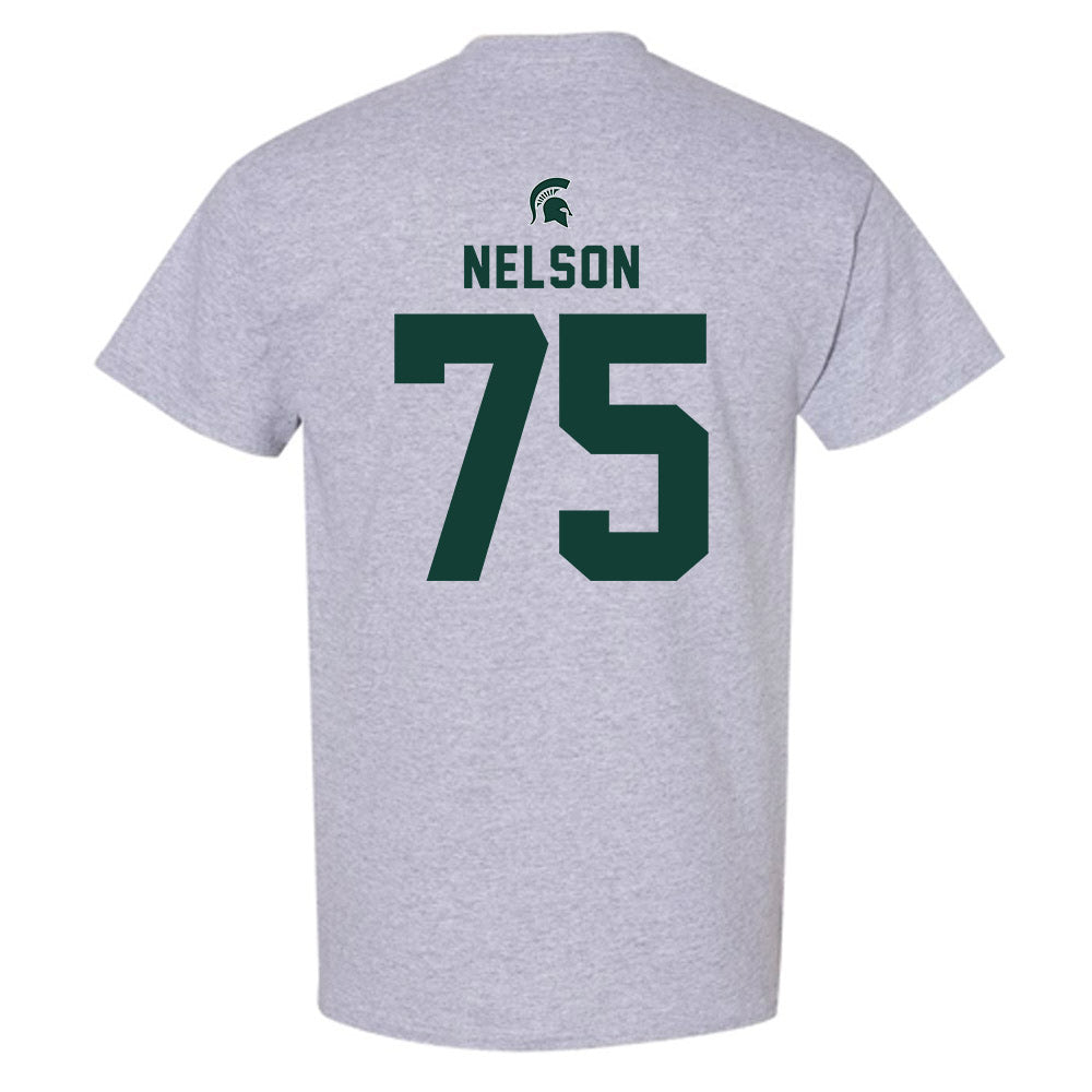 Michigan State - NCAA Football : Ben Nelson - Generic Shersey T-Shirt