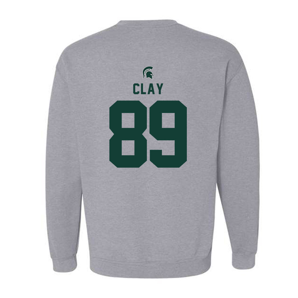 Michigan State - NCAA Football : Austin Clay - Generic Shersey Crewneck Sweatshirt