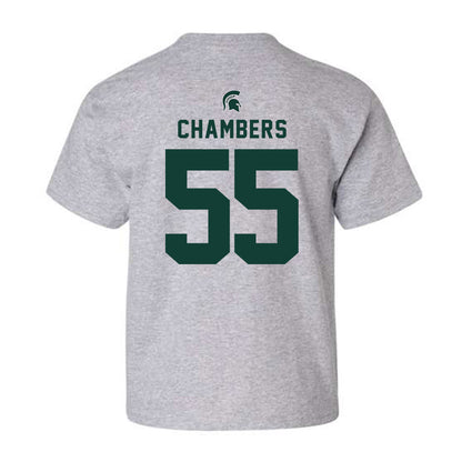 Michigan State - NCAA Baseball : Brady Chambers - Generic Shersey Youth T-Shirt