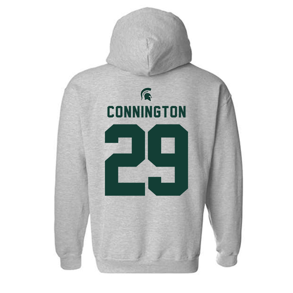 Michigan State - NCAA Football : Martin Connington - Generic Shersey Hooded Sweatshirt