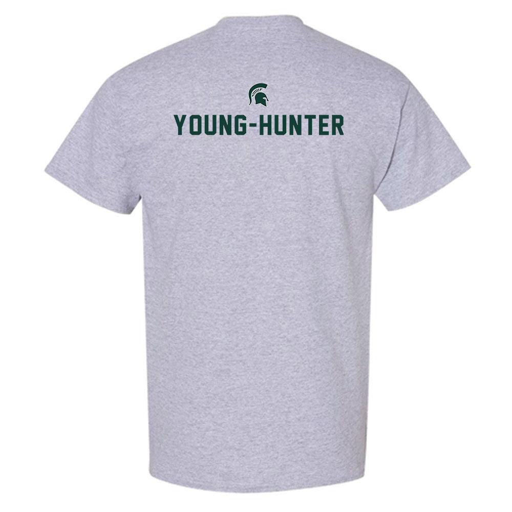 Michigan State - NCAA Women's Track & Field : Kelis Young-Hunter - Generic Shersey T-Shirt-1