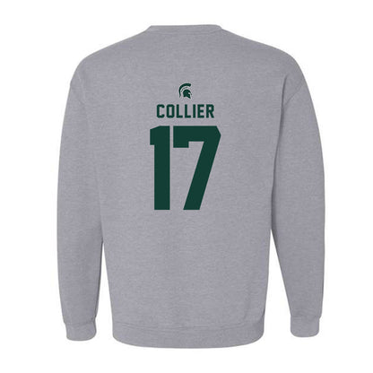 Michigan State - NCAA Football : Braylon Collier - Generic Shersey Crewneck Sweatshirt-1