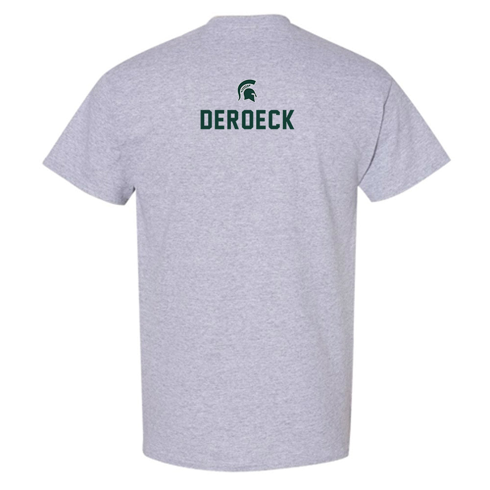 Michigan State - NCAA Women's Cross Country : Hannah DeRoeck - Generic Shersey T-Shirt