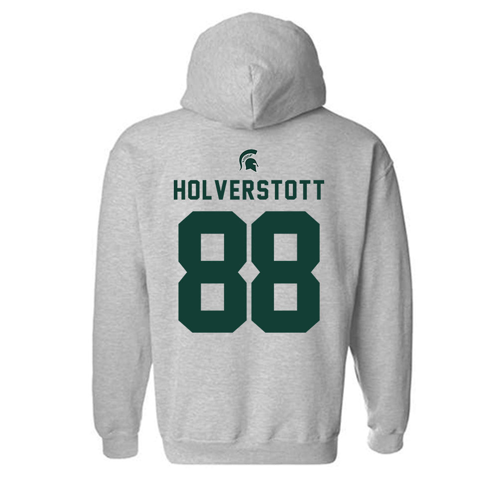 Michigan State - NCAA Softball : Sophie Holverstott - Generic Shersey Hooded Sweatshirt-1