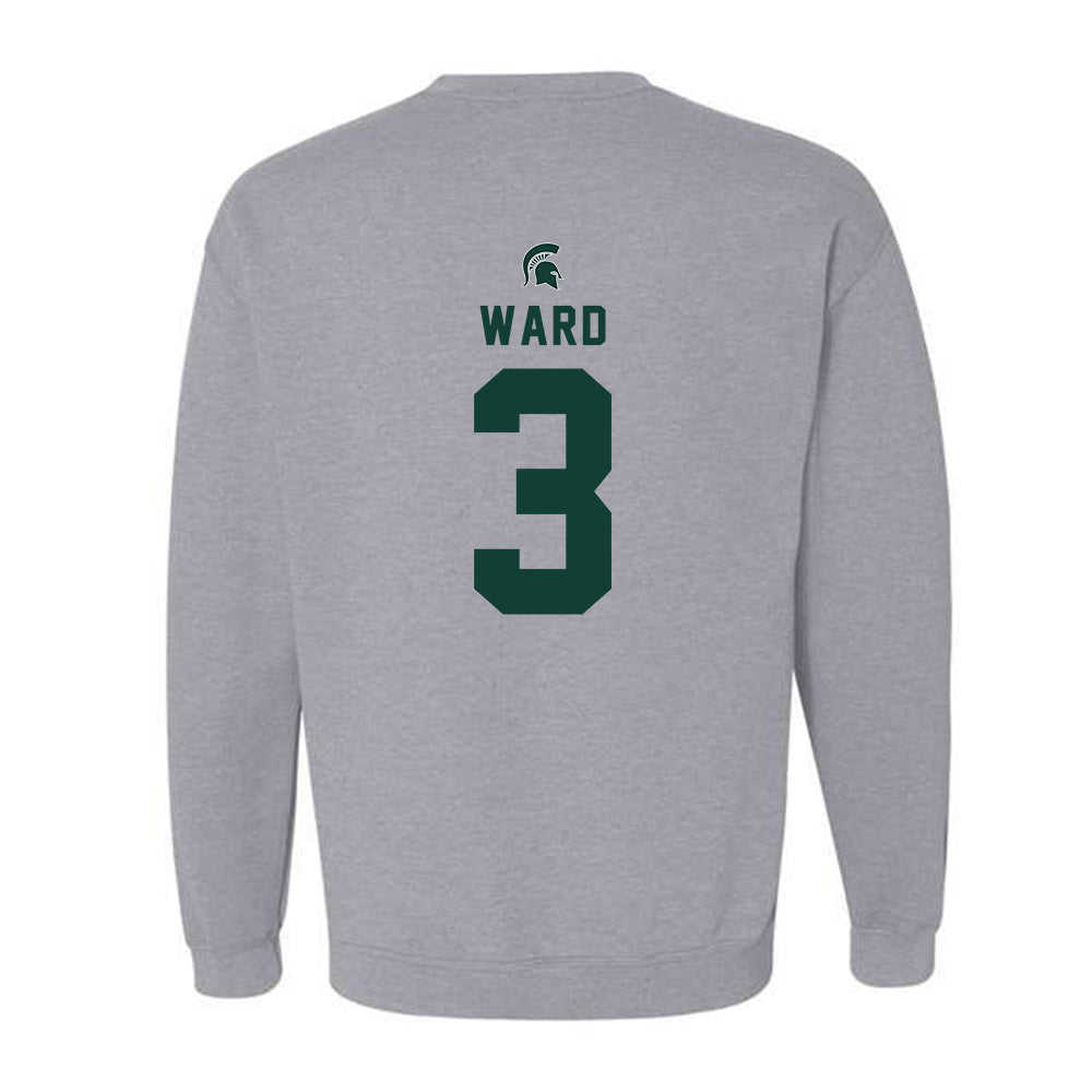 Michigan State - NCAA Men's Basketball : Cam Ward - Generic Shersey Crewneck Sweatshirt-1