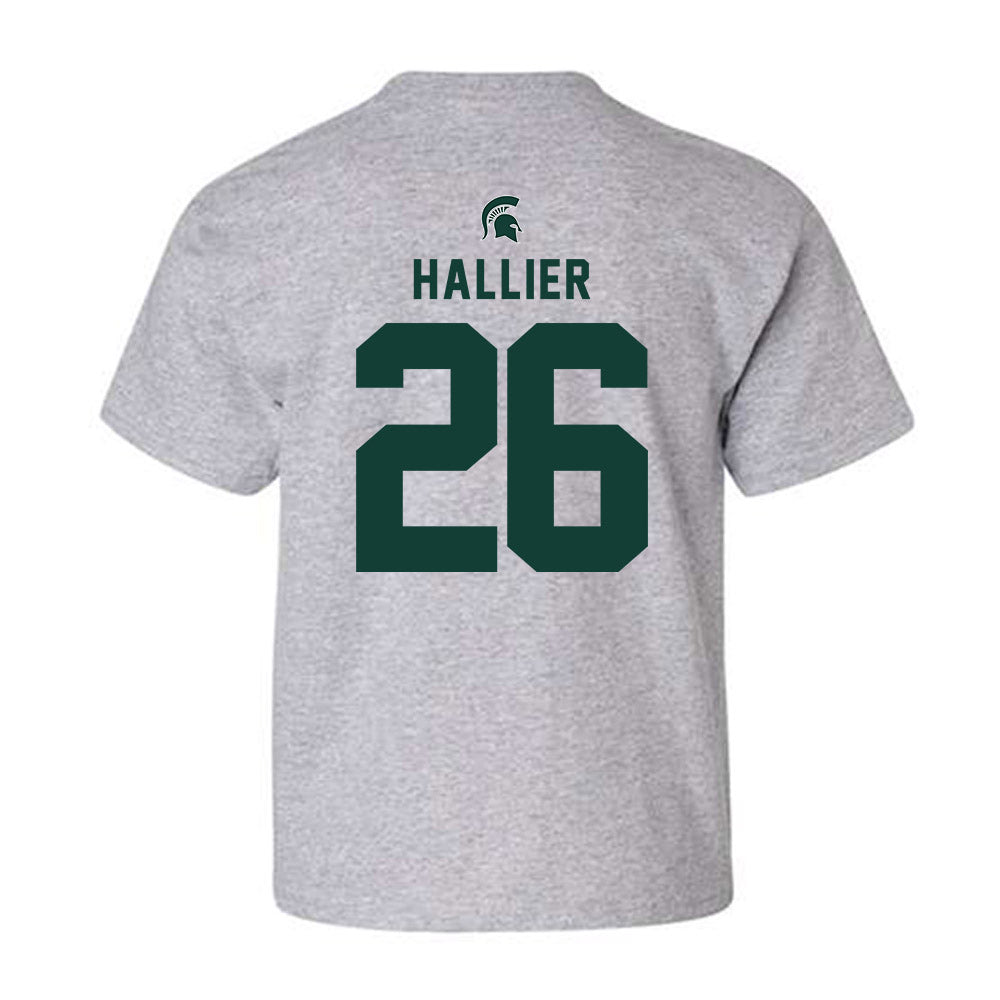 Michigan State - NCAA Women's Soccer : Miyako Hallier - Generic Shersey Youth T-Shirt-1