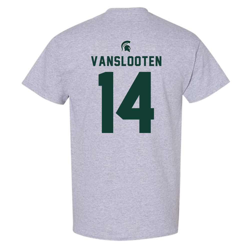 Michigan State - NCAA Women's Basketball : Grace VanSlooten - Generic Shersey T-Shirt