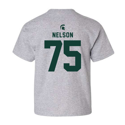 Michigan State - NCAA Football : Ben Nelson - Generic Shersey Youth T-Shirt