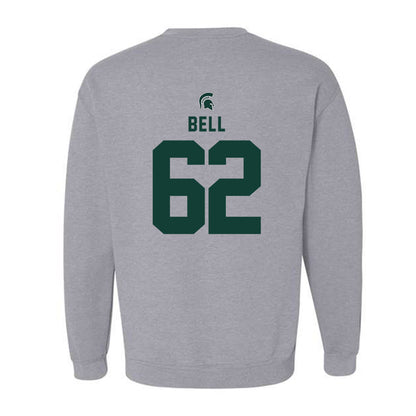 Michigan State - NCAA Football : Justin Bell - Generic Shersey Crewneck Sweatshirt-1