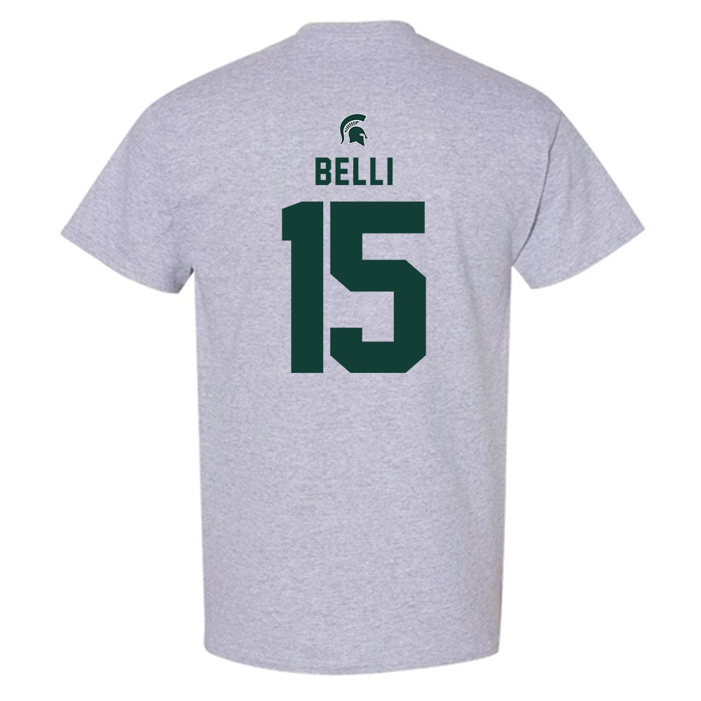 Michigan State - NCAA Women's Soccer : Julia Belli - Generic Shersey T-Shirt