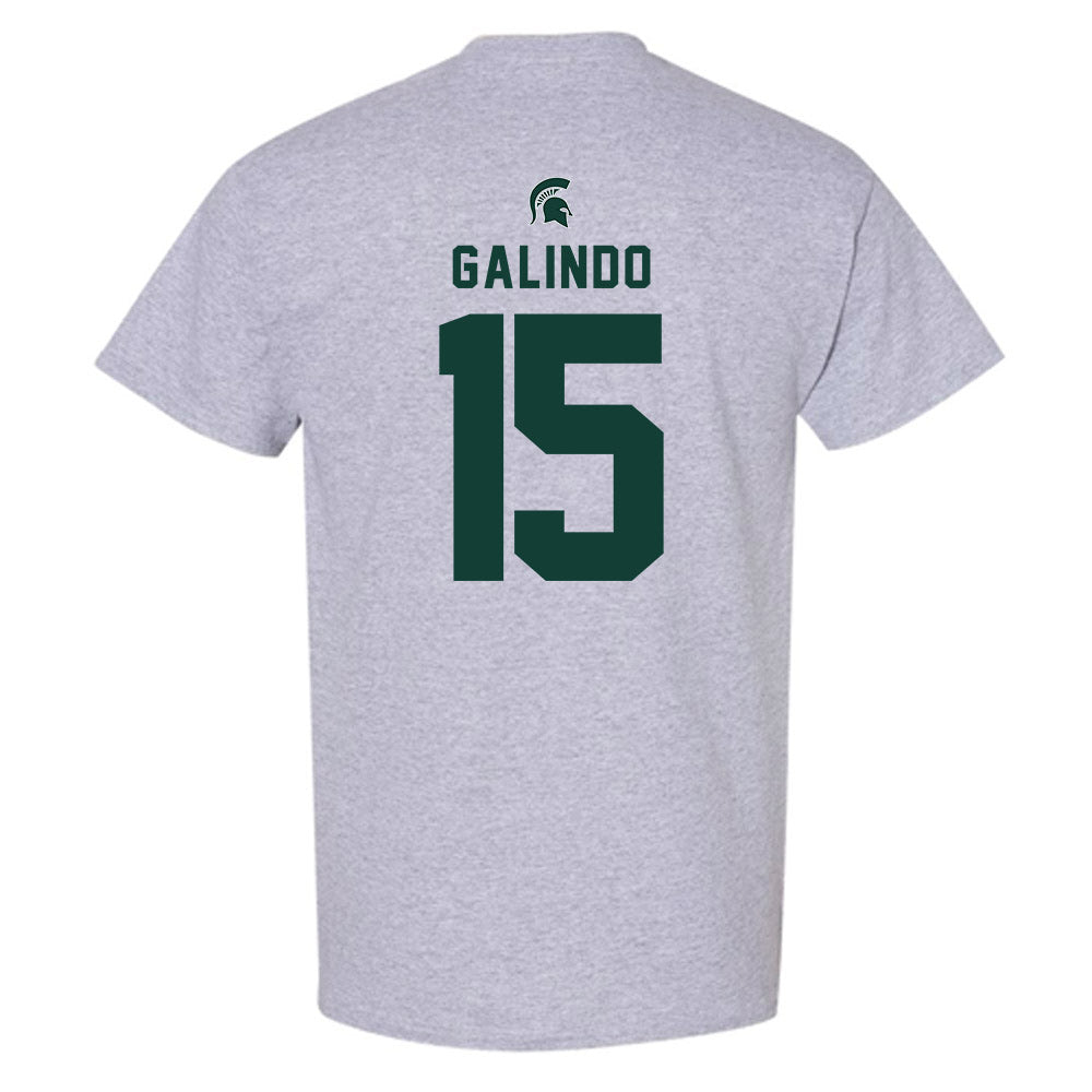Michigan State - NCAA Softball : Alyssa Galindo - Generic Shersey T-Shirt-1