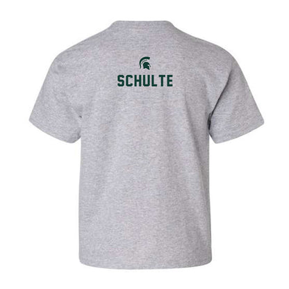 Michigan State - NCAA Women's Gymnastics : Skyla Schulte - Generic Shersey Youth T-Shirt