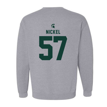 Michigan State - NCAA Football : Mason Nickel - Generic Shersey Crewneck Sweatshirt